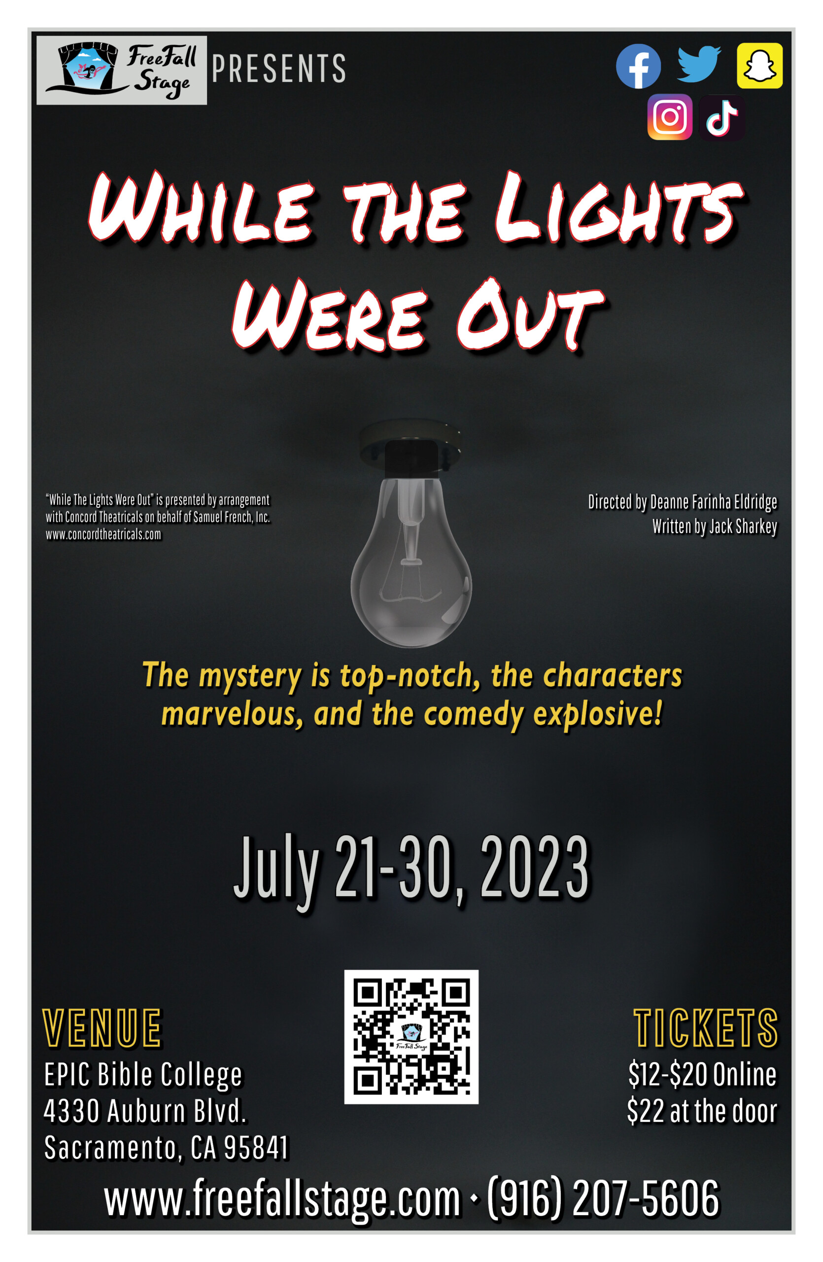 FF-Whilte the lights were out 7-2023-POSTER